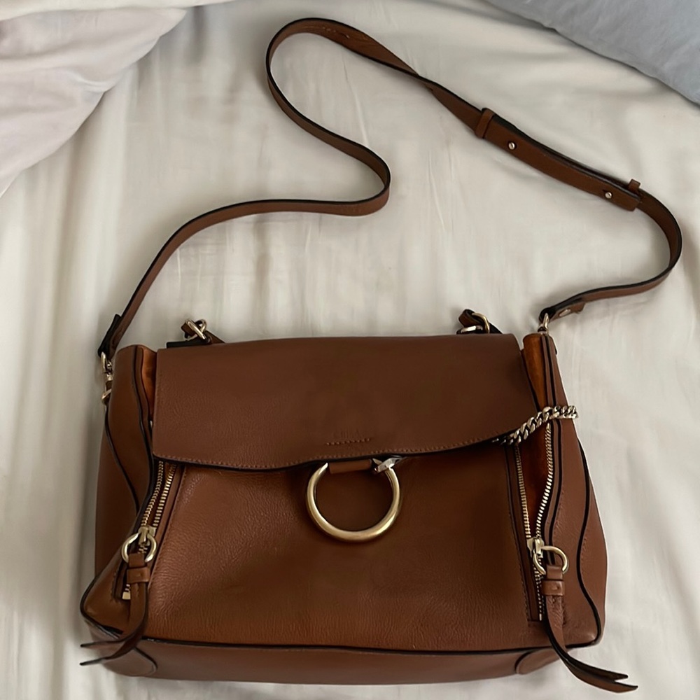 Medium leather Chloe Faye Day Bag
